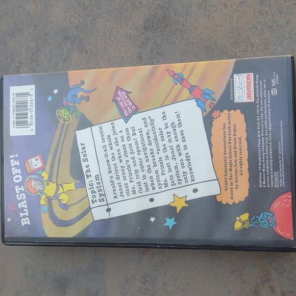VHS Magic School Bus VHS Tape VCR - Picture 3 of 5